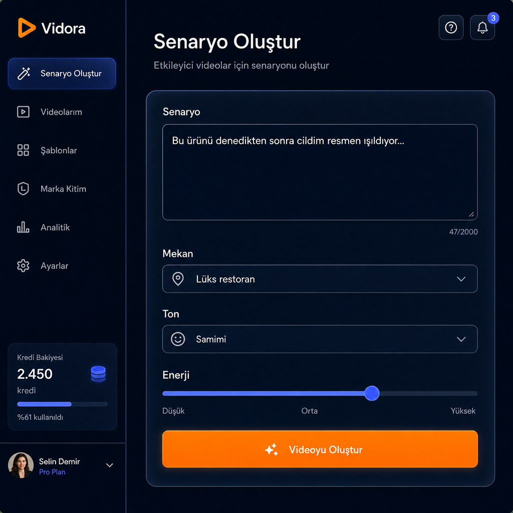 Tam Senaryo Kontrolü